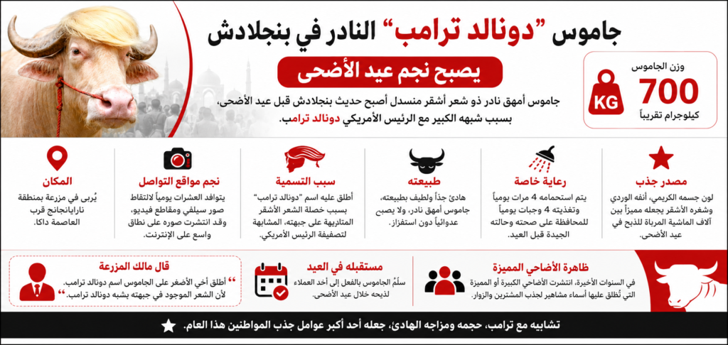 جاموس دونالد ترامب النادر 