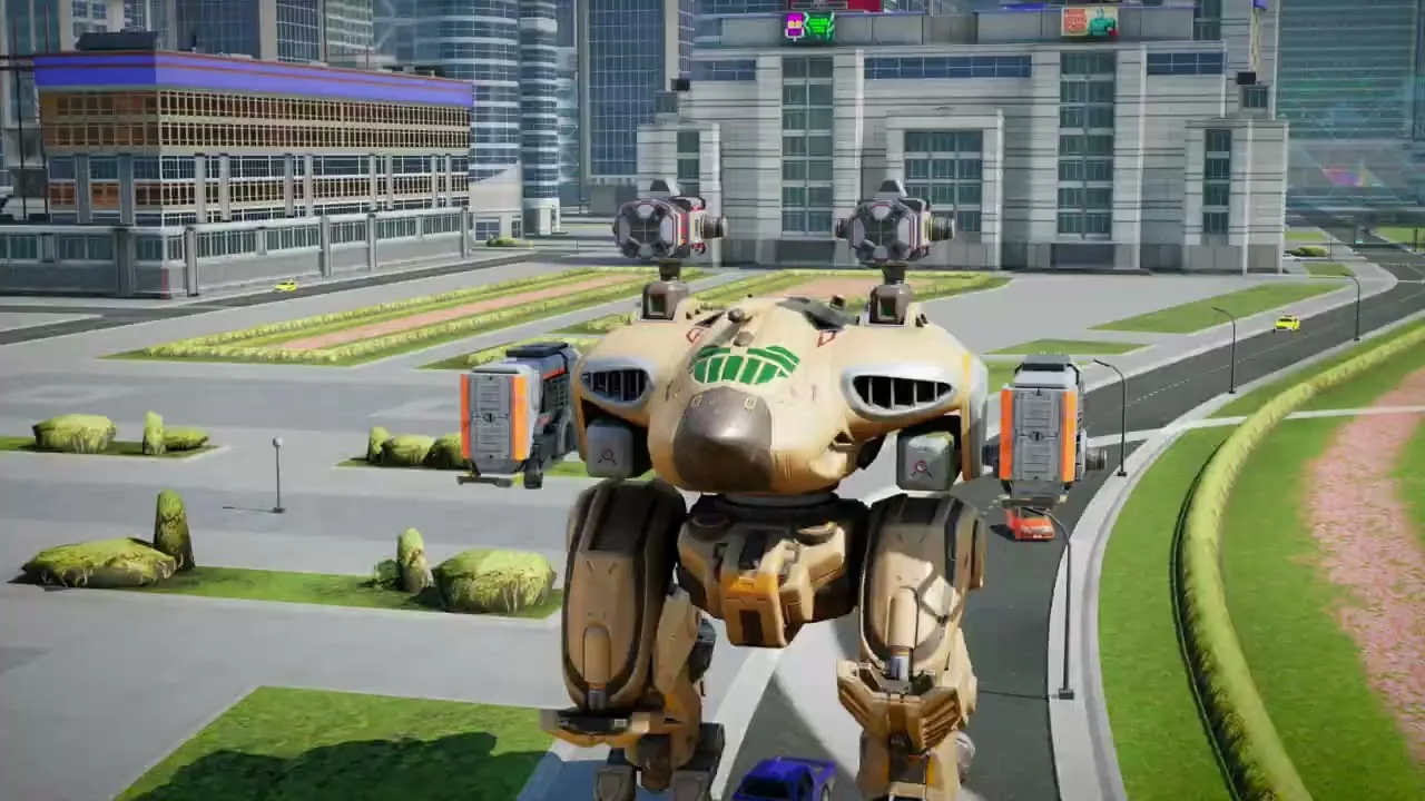 لعبة War Robots PvP عدة لاعبين