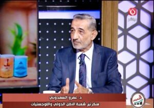 السمدوني: أسعار شحن الحاويات من الصين إلى دمياط تتجاوز 5 آلاف دولار للحاوية 40 قدمًا