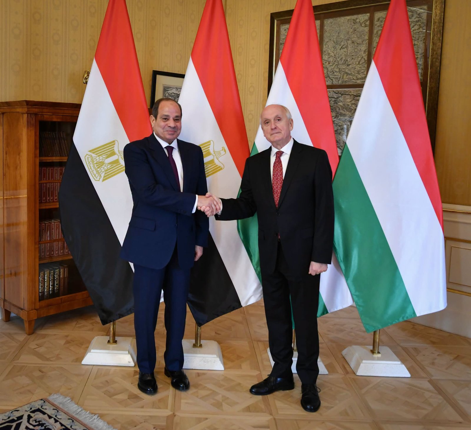 السيسي في المجر (2)
