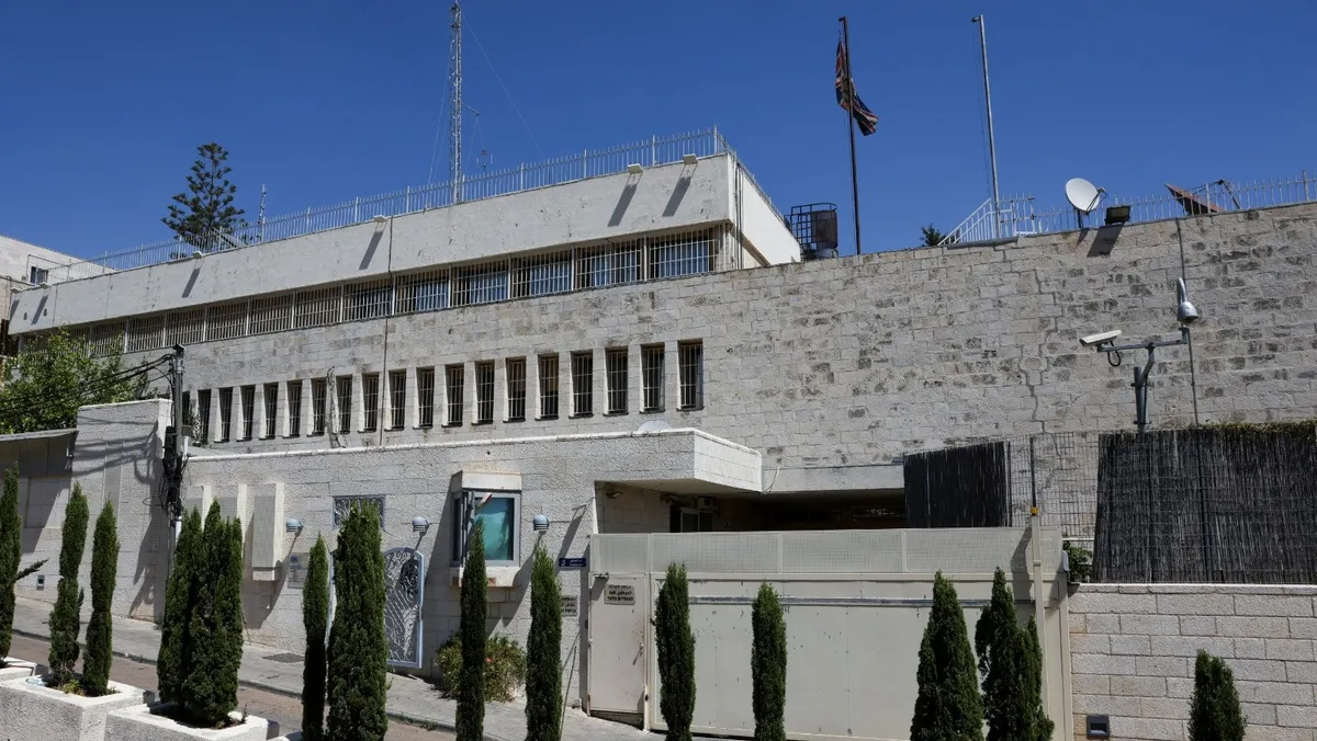 القنصلية البريطانية في القدس