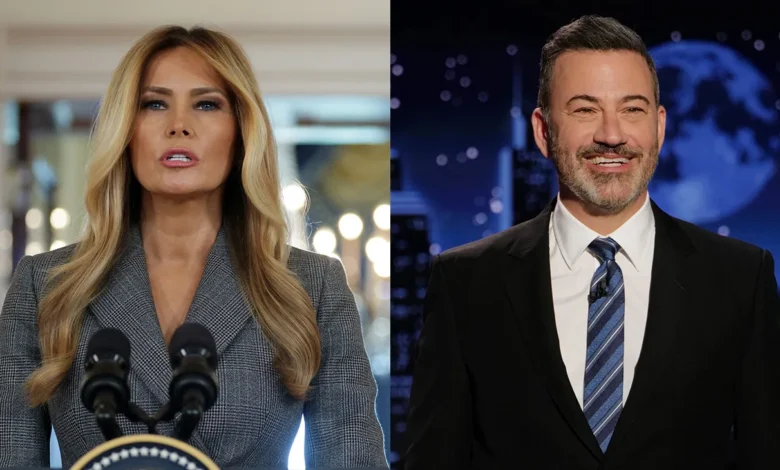 جيمي كيميل وميلانيا ترامب.. القصة الكاملة للسيدة الاولى والمذيع الساخر