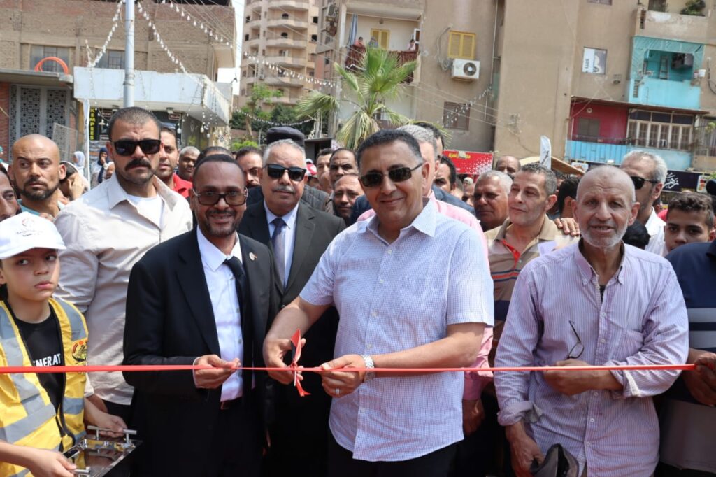 ينظمة حزب الجبهة الوطنية.. محافظ القليوبية يفتتح معرضاً للخضار واللحوم بالقناطر الخيرية