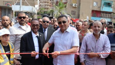 ينظمة حزب الجبهة الوطنية.. محافظ القليوبية يفتتح معرضاً للخضار واللحوم بالقناطر الخيرية