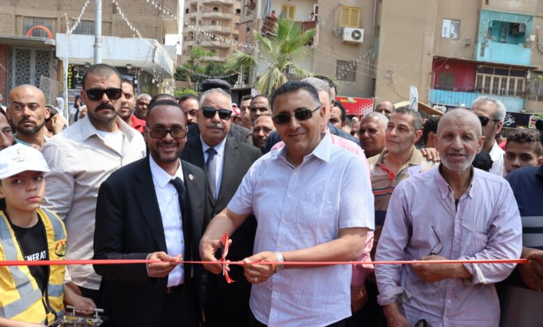 ينظمة حزب الجبهة الوطنية.. محافظ القليوبية يفتتح معرضاً للخضار واللحوم بالقناطر الخيرية