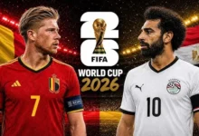القنوات الناقلة لمباراة مصر وبلجيكا