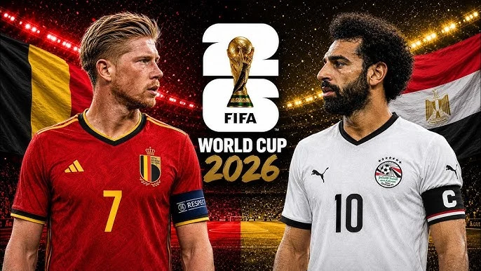 القنوات الناقلة لمباراة مصر وبلجيكا