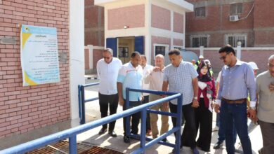 ضمن حياة كريمة.. محافظ القليوبية يتفقد محطتي رفع الصرف الصحي بنوب طحا والكوم الأحمر (2)