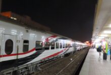 وزارة النقل قطار اسوان