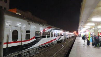 وزارة النقل قطار اسوان