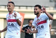 مباراة الزمالك والبنك الأهلي