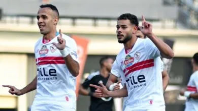 مباراة الزمالك والبنك الأهلي