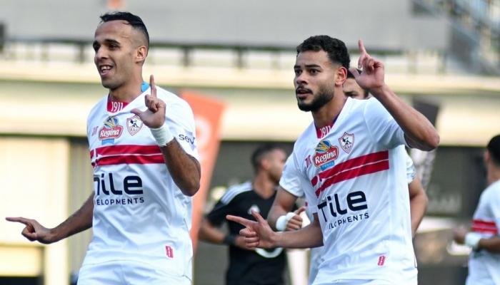 مباراة الزمالك والبنك الأهلي