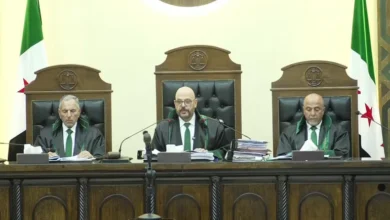 جنايات دمشق الحكم بإعدام بشار وماهر الأسد وعاطف نجيب ص