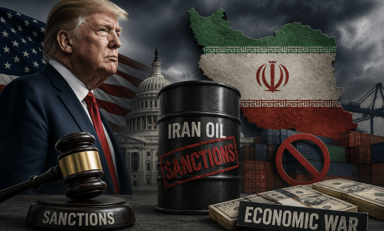 عقوبات إيران.. خطة ترامب الجديدة لتوجيه ضربة غير مسبوقة لاقتصاد طهران