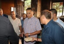 محافظ القليوبية يشن حملة مفاجئة صباح اليوم على المخابز البلدية المدعمة بمدينة طوخ