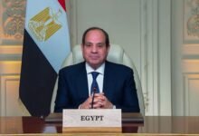 السيسي: النيل لمصر شريان حياة