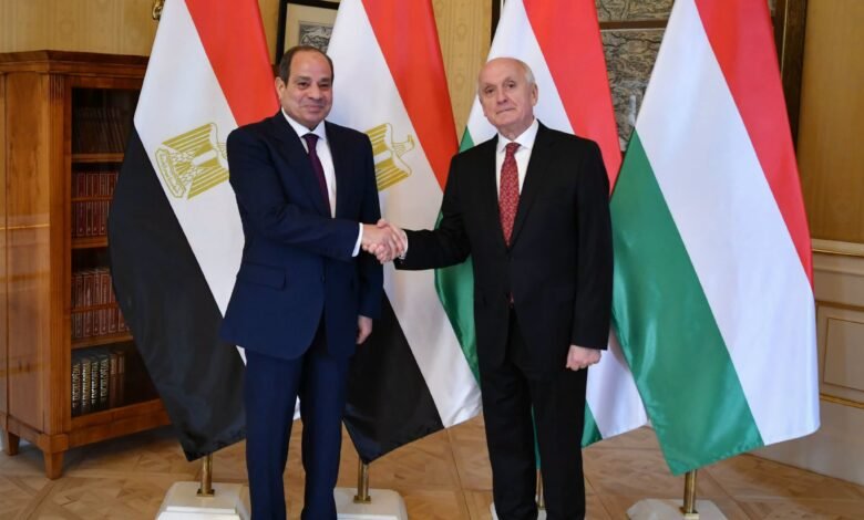 السيسي في المجر (2)